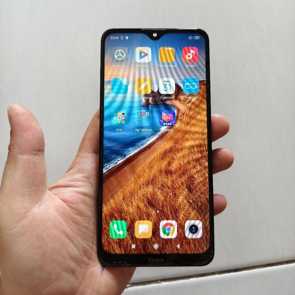LCD Touchscreen Redmi 8 / 8A / 8A Pro Original Copotan Tested