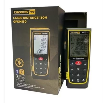 krisbow laser distance meter 100M dan 150M PRO series // meteran laser