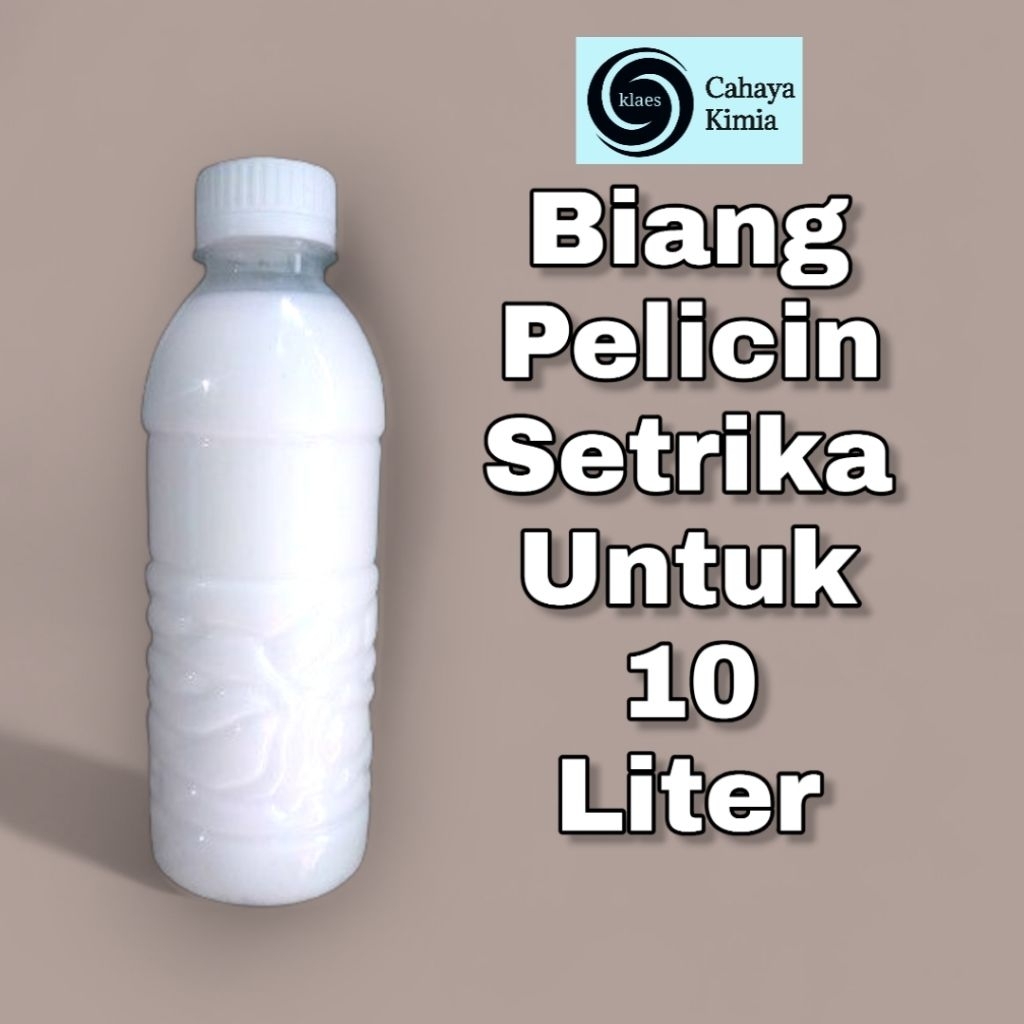 Biang Pelicin Setrika Untuk 10 Liter