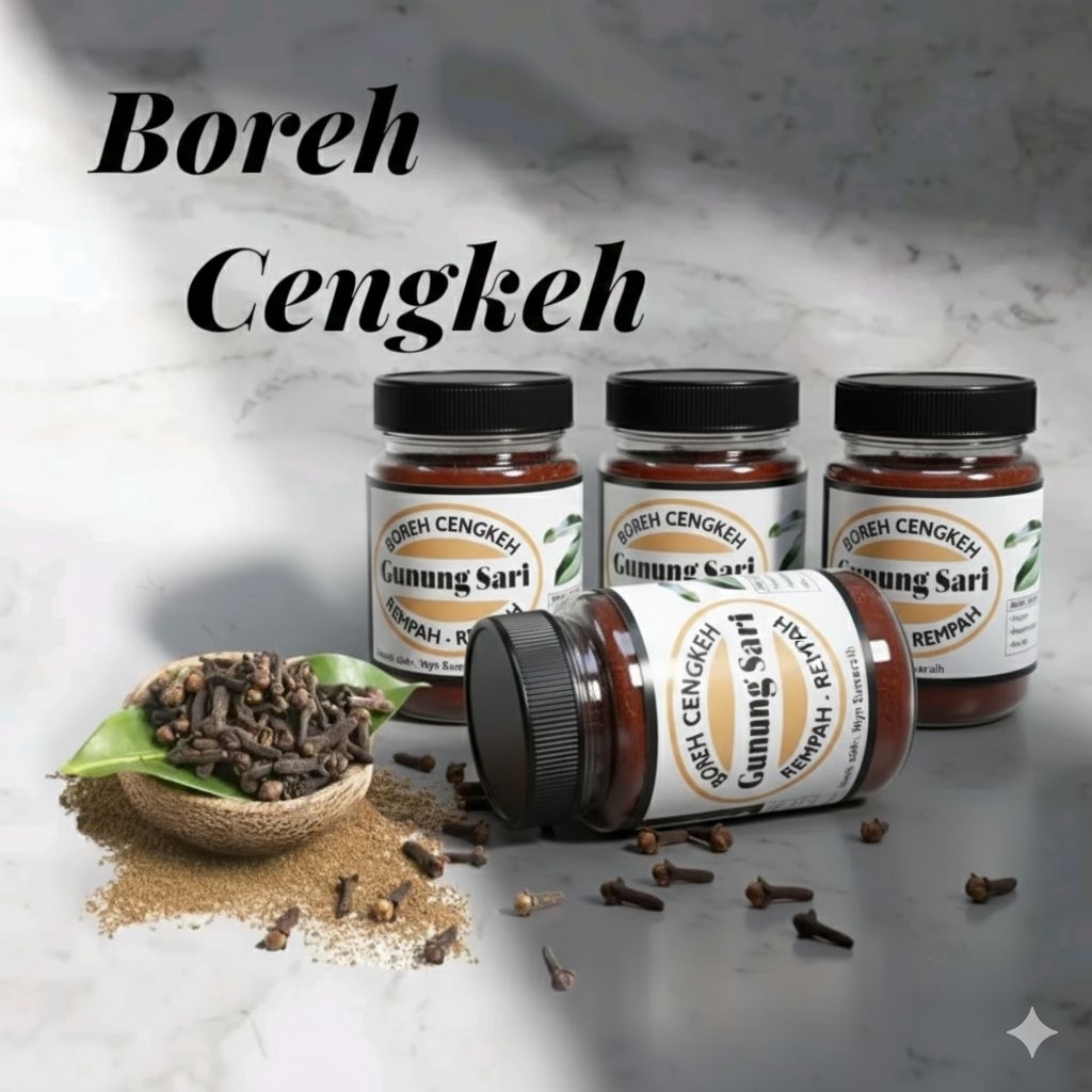 boreh cengkeh rempah rempah 200ml