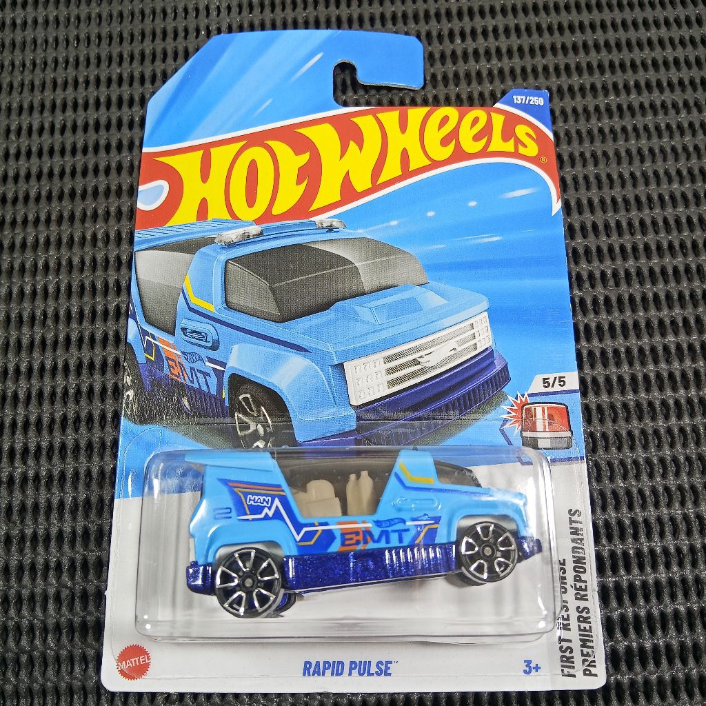 HOT WHEELS MURAH RAPID PULSE BIRU FIRST RESPONSE