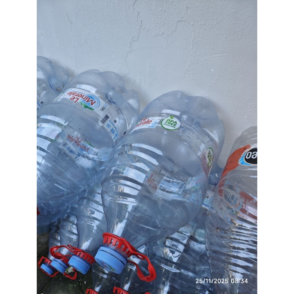GALON BEKAS LE MINERAL 15 LITER