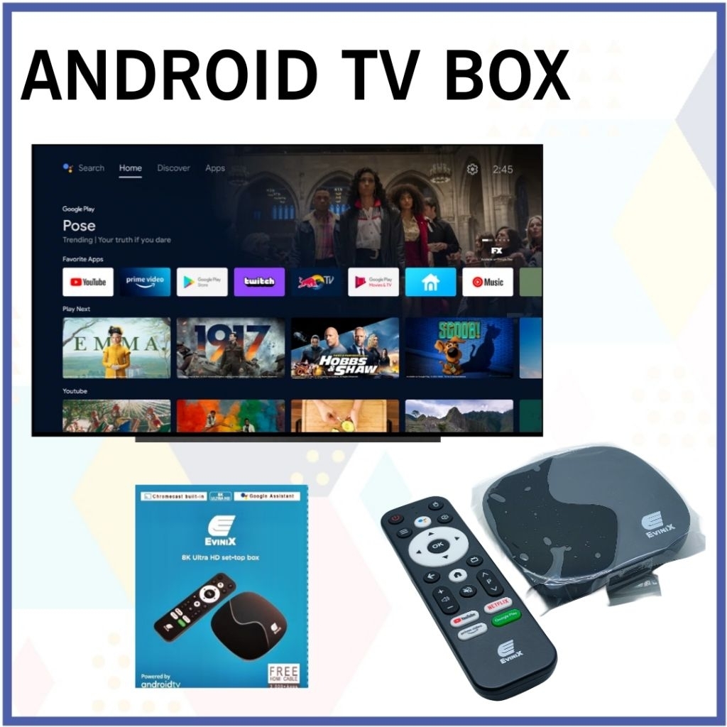 Android box - STB Android - Evinix Box Android