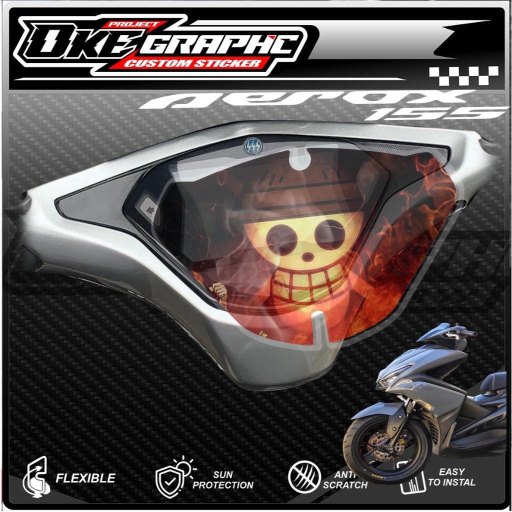 Sticker Pelindung Speedometer Aerox Old