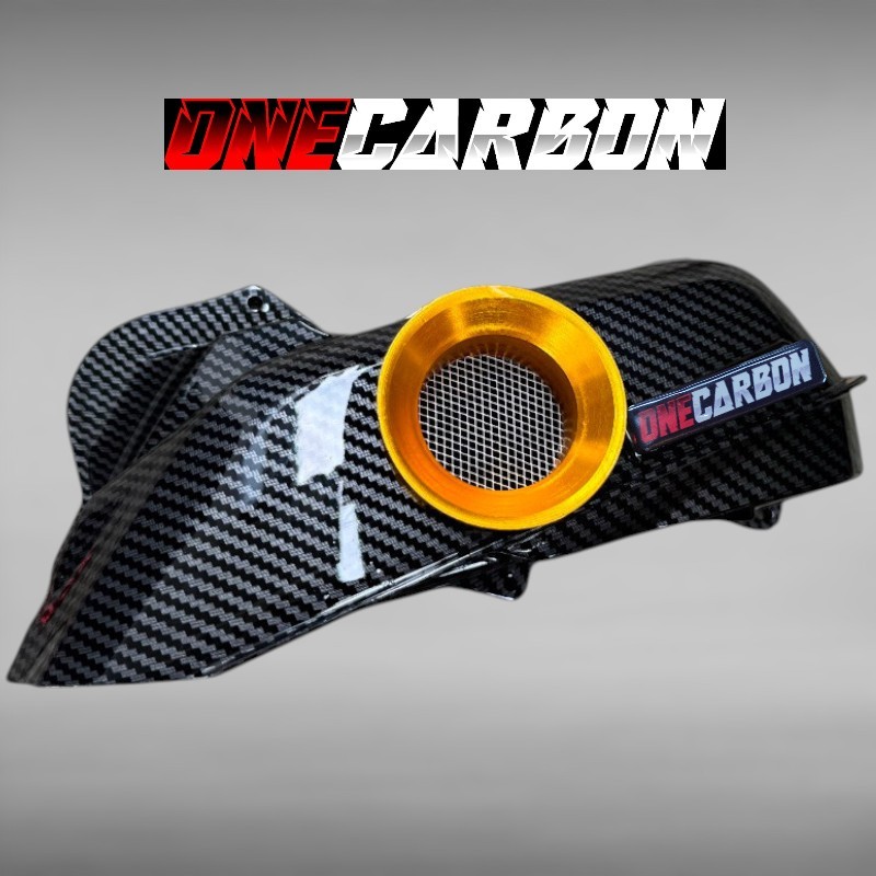 CORONG UDARA TUTUP FILTER MIO M3 CARBON DAN POLOS CORONG RAPAT Mio M3 125 Mio s z soul GT 122 x ride