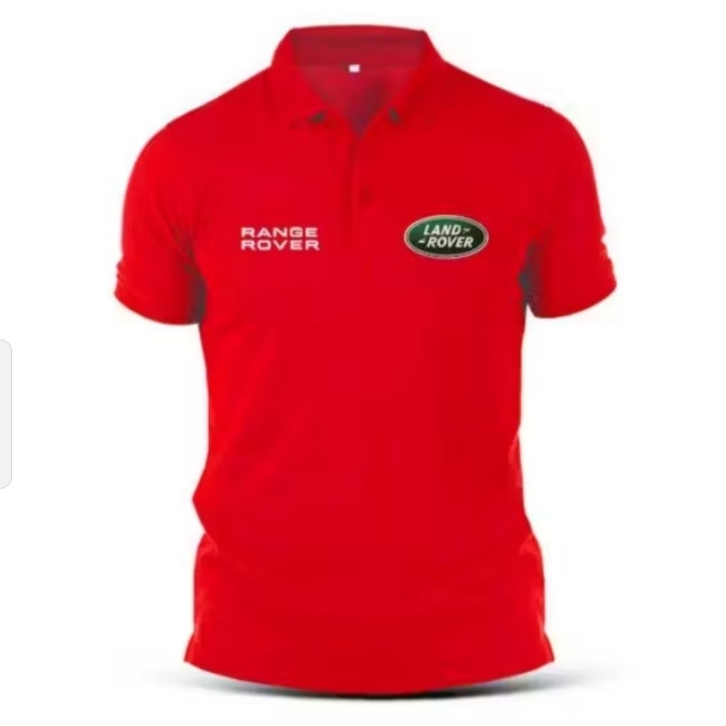 Tshirt - Polo Shirt - Kaos Polo - Kaos Kerah - Baju Kerah - Land Rover Range Rover