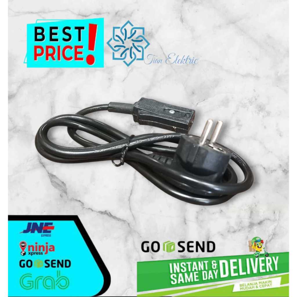 Colokan / Kabel Power Teko / Kabel Mug Listrik