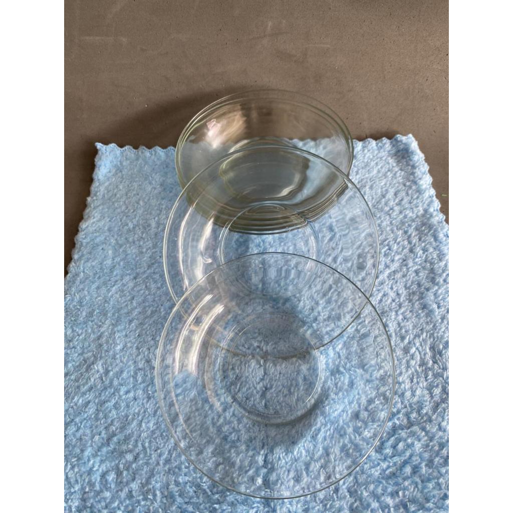 6 Pcs Lepek Kaca Motif Polos - Lepek Kopi LS 135