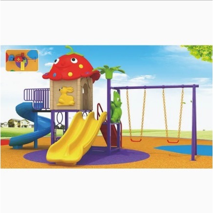 Outdoor Playground Perosotan Besar Taman Bermain Anak Playground Outdoor Mainan Anak Perosotan Besar