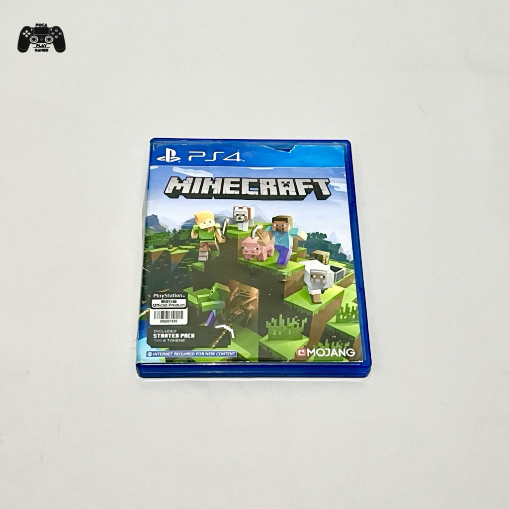Kaset BD PS4 Minecraft - Second / Bekas