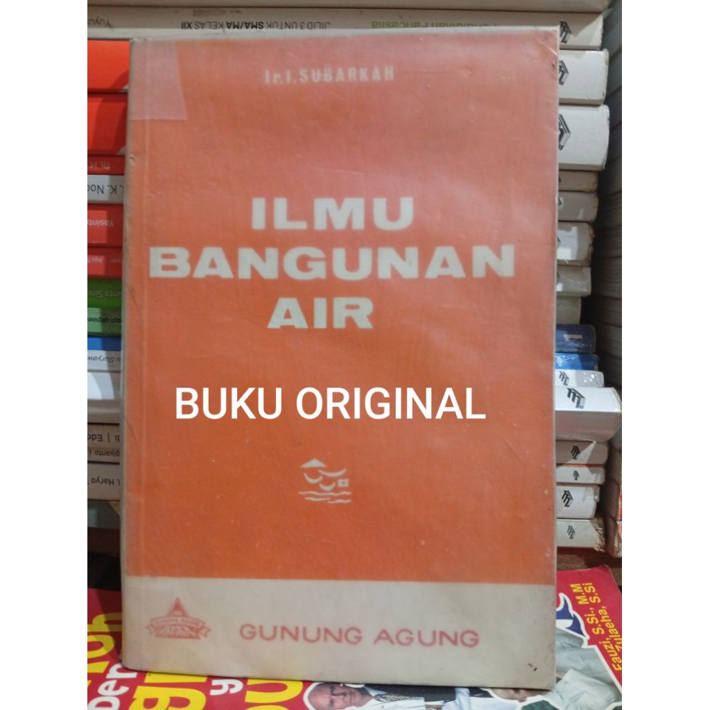 buku original ilmu bangunan air