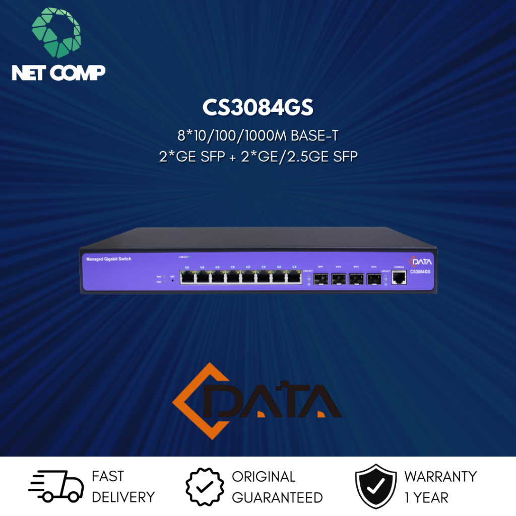 CDATA CS3084GS LAYER 2 MANAGED SWITCH