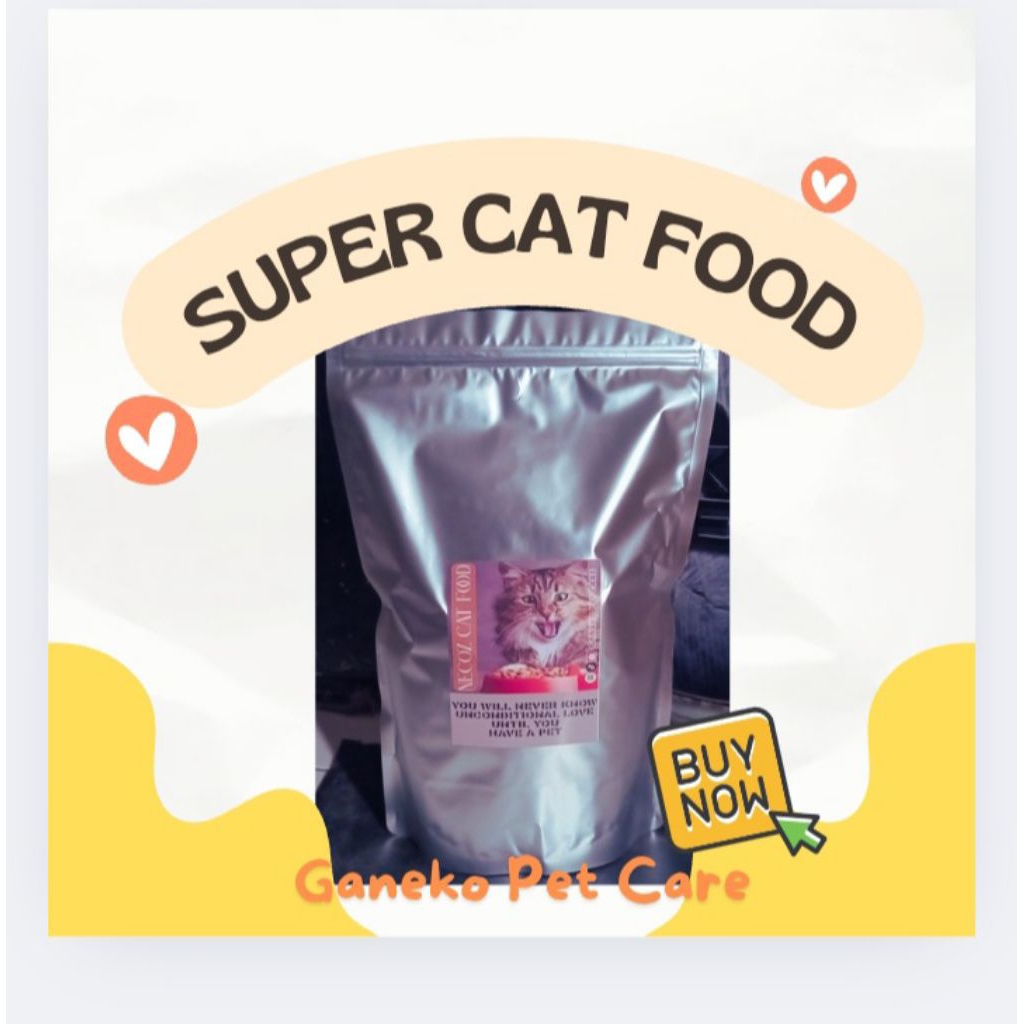 MAKANAN KUCING KAMPUNG DOMESTIK SPYNX BRITISH BENGAL SIAMESE 1KG PROMO 1KG MAKANAN PENGGEMUK KUCING 