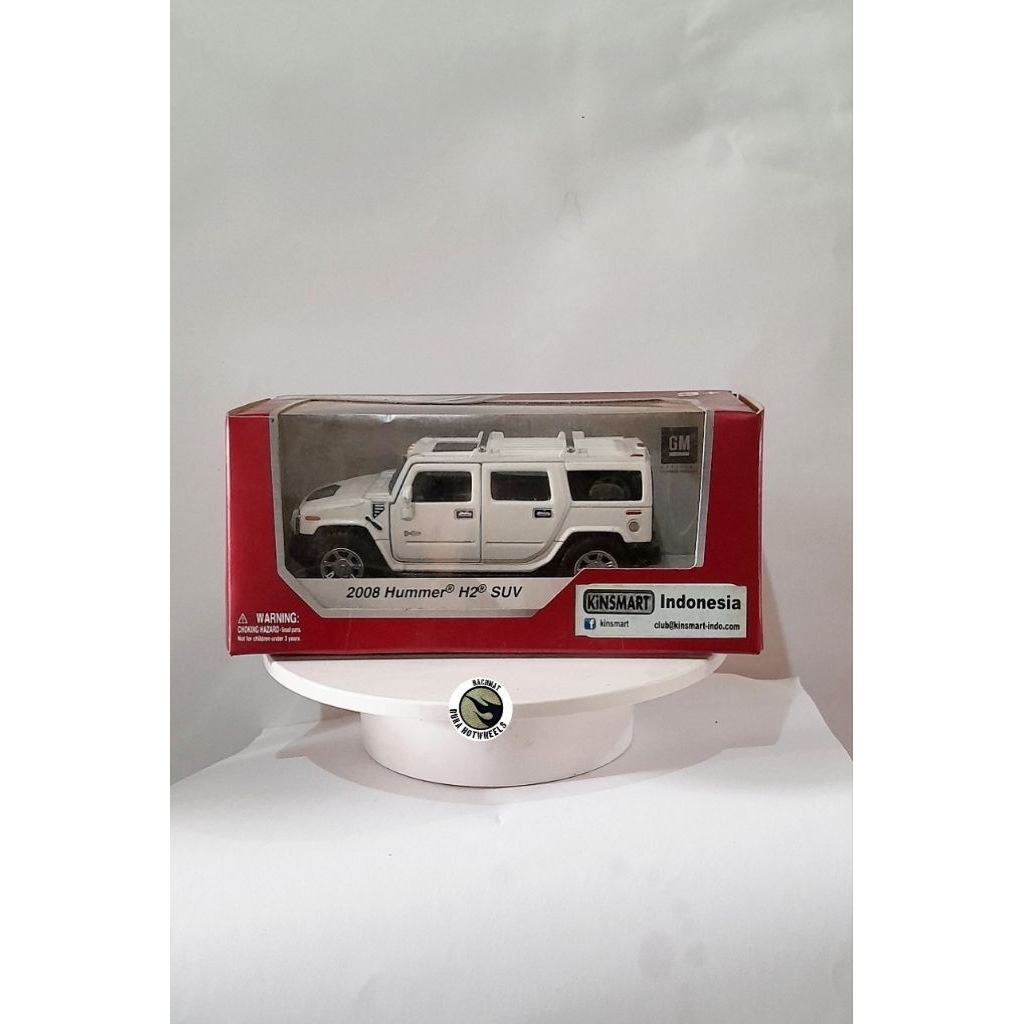 Kinsmart 2008 Hummer H2 Suv Diecast RBH