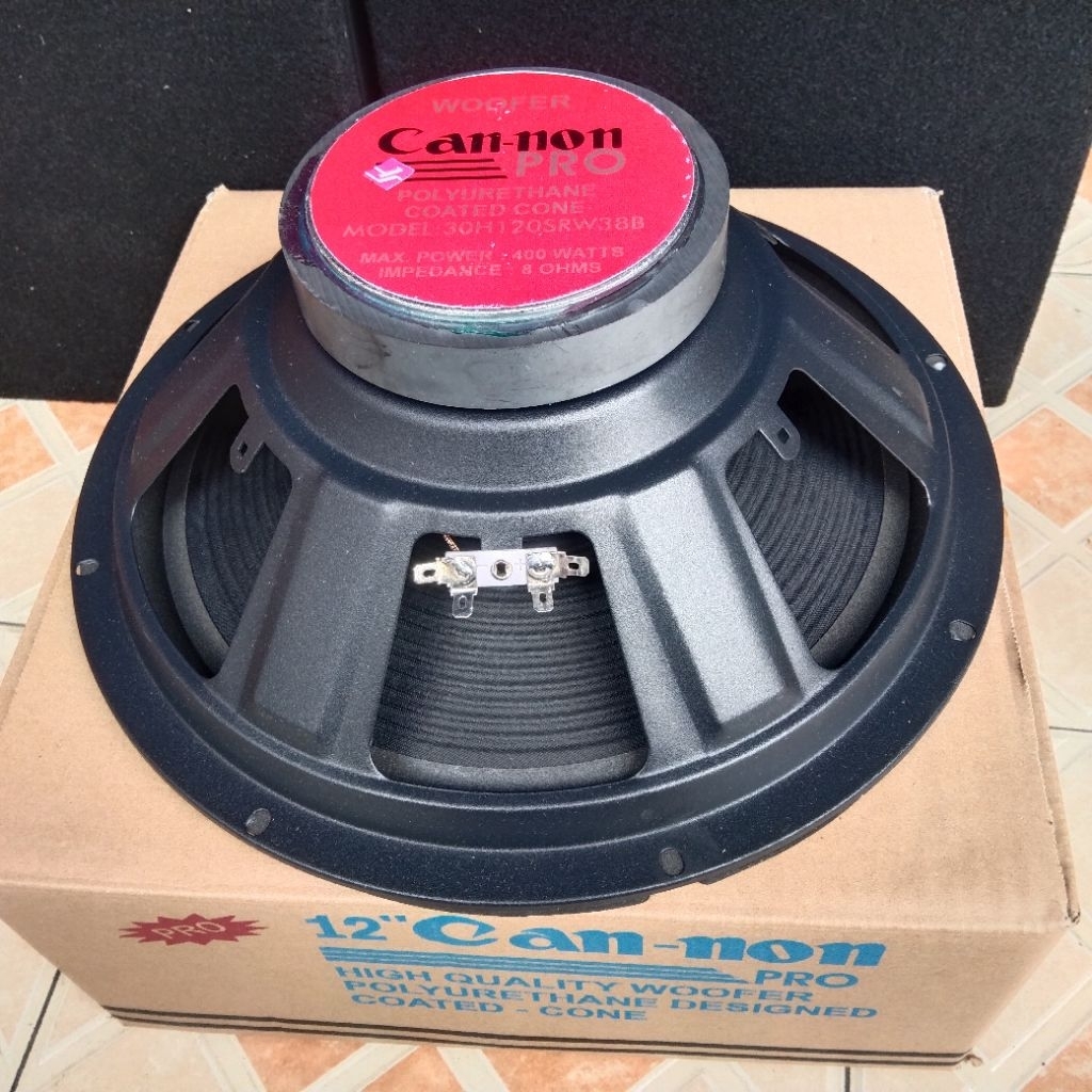 speaker canon 12 in woofer 400 Watt