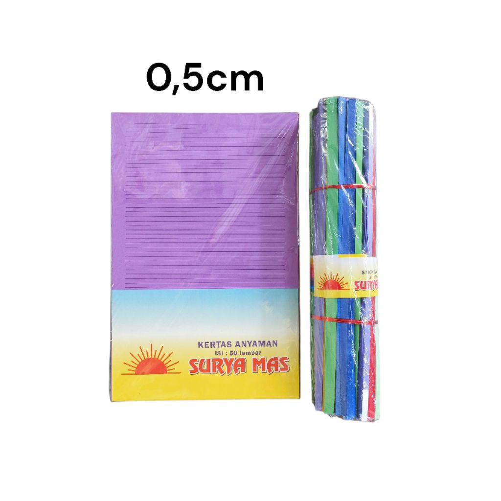 Kertas Anyaman 0,5cm Kertas Siap Pakai
