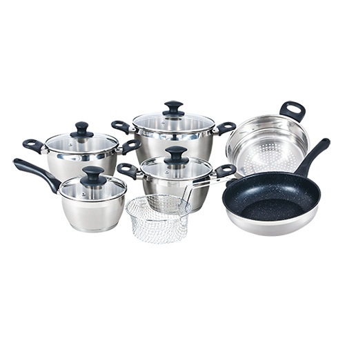 Panci Stainless Set Vienna Signora / Signora Panci Set Stainless Berhadiah Langsung