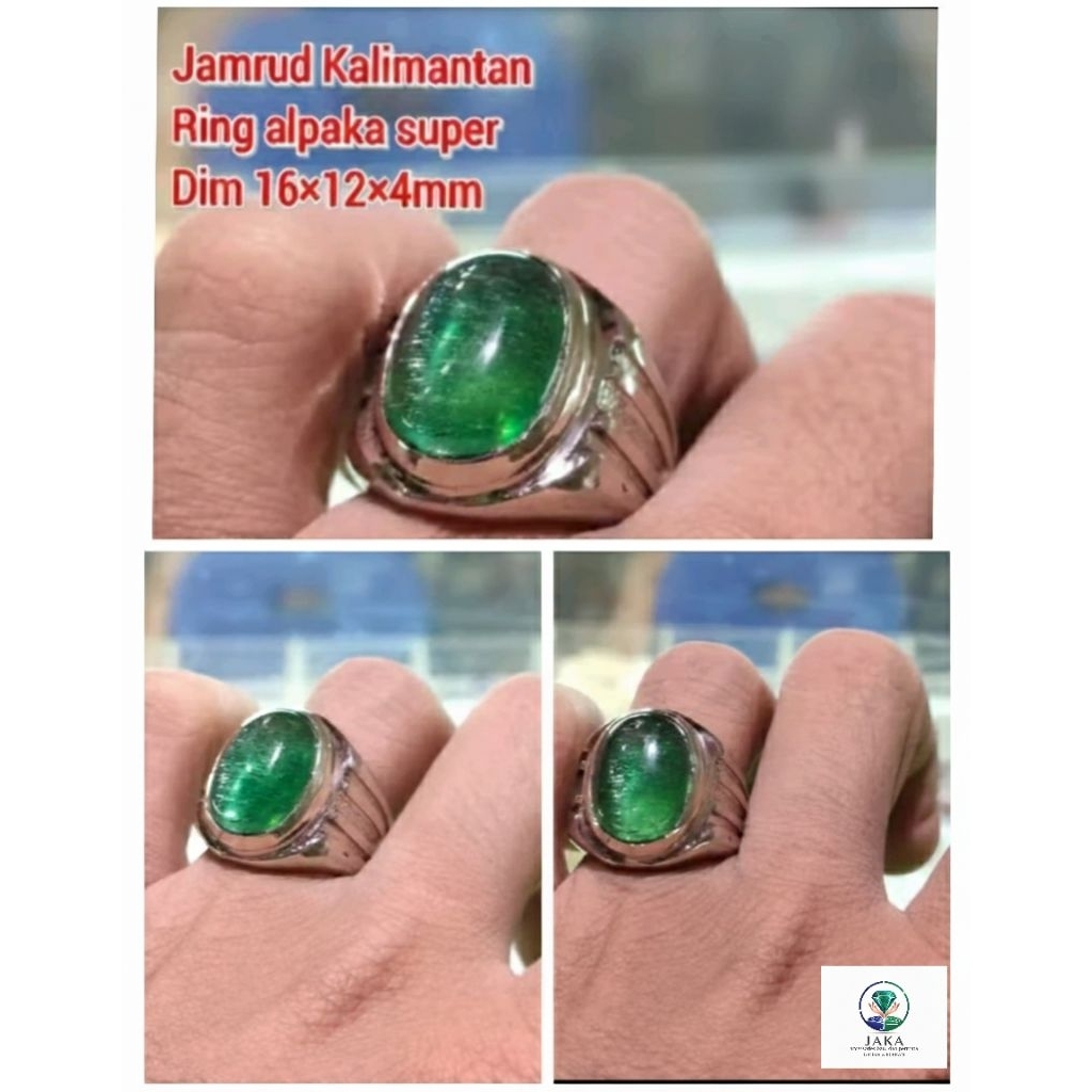 cincin batu Jamrud Kalimantan