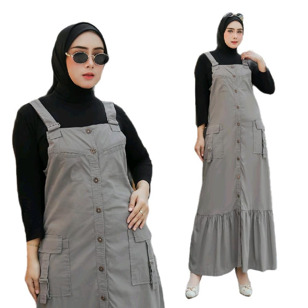 PASOLEX Overall Wanita Motif 1246 Overall Dress