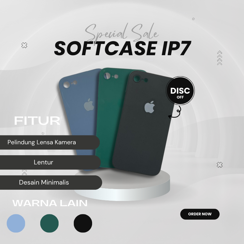 Softcase iPhone 7 Case iPhone 7 Casing iPhone 7