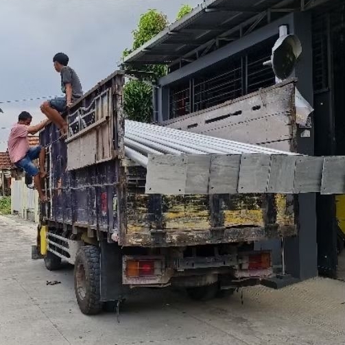 Paket Order Tiang PJU 8 meter 15 pcs  PT. Garam Nusantara Lestari