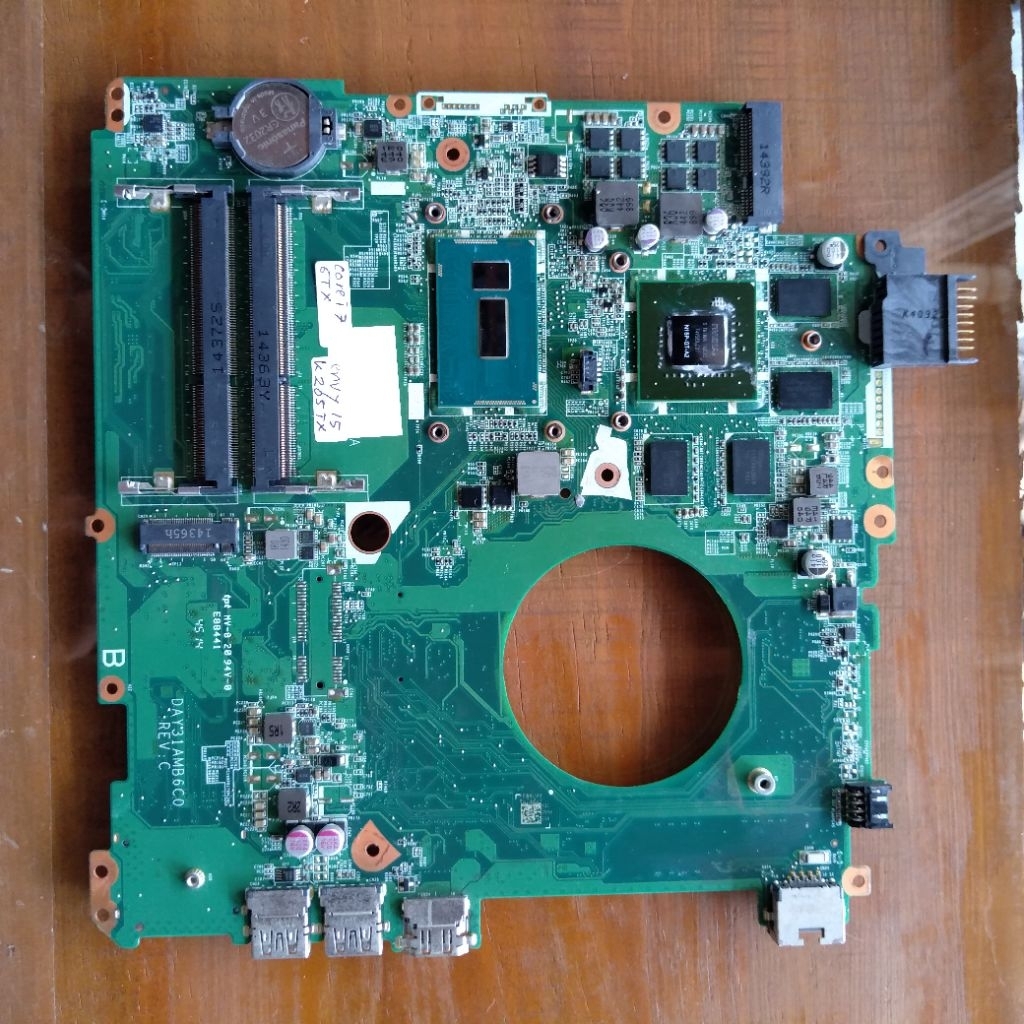 motherboard mati hp envy 15-k205tx k024tx