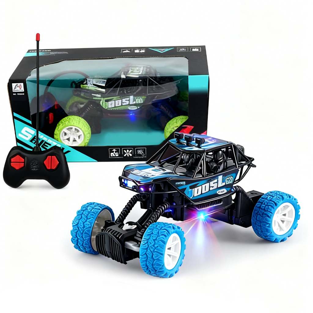 Mainan Mobil Remote Control Offroad 4WD dengan Lampu LED