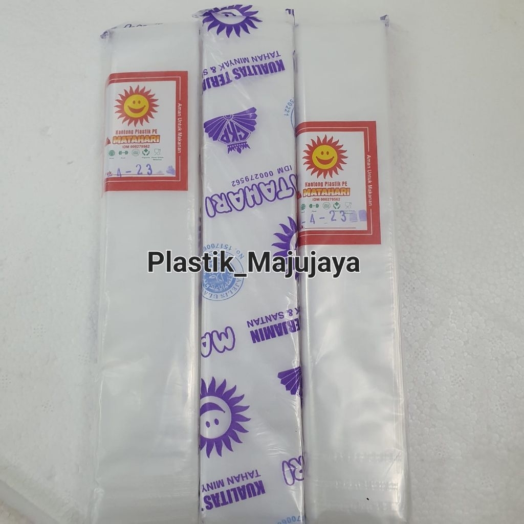 Plastik PE Ungu Anti panas 3x20 , 4x23 , 4.5x23 , 6x20 / Plastik PE Matahari