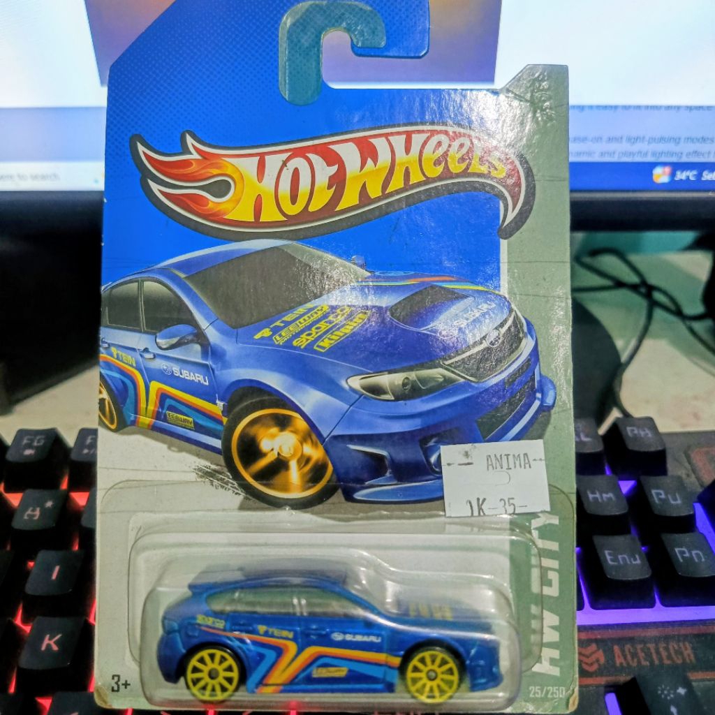 Subaru WRX STI Hot Wheels Original (Loose)
