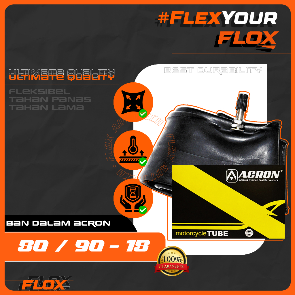 Ban Dalam Acron 80/90 Ring 18 / 250/275 Ring 18 RX King Scorpio WIN Thunder GL Mega Pro Tiger Motor