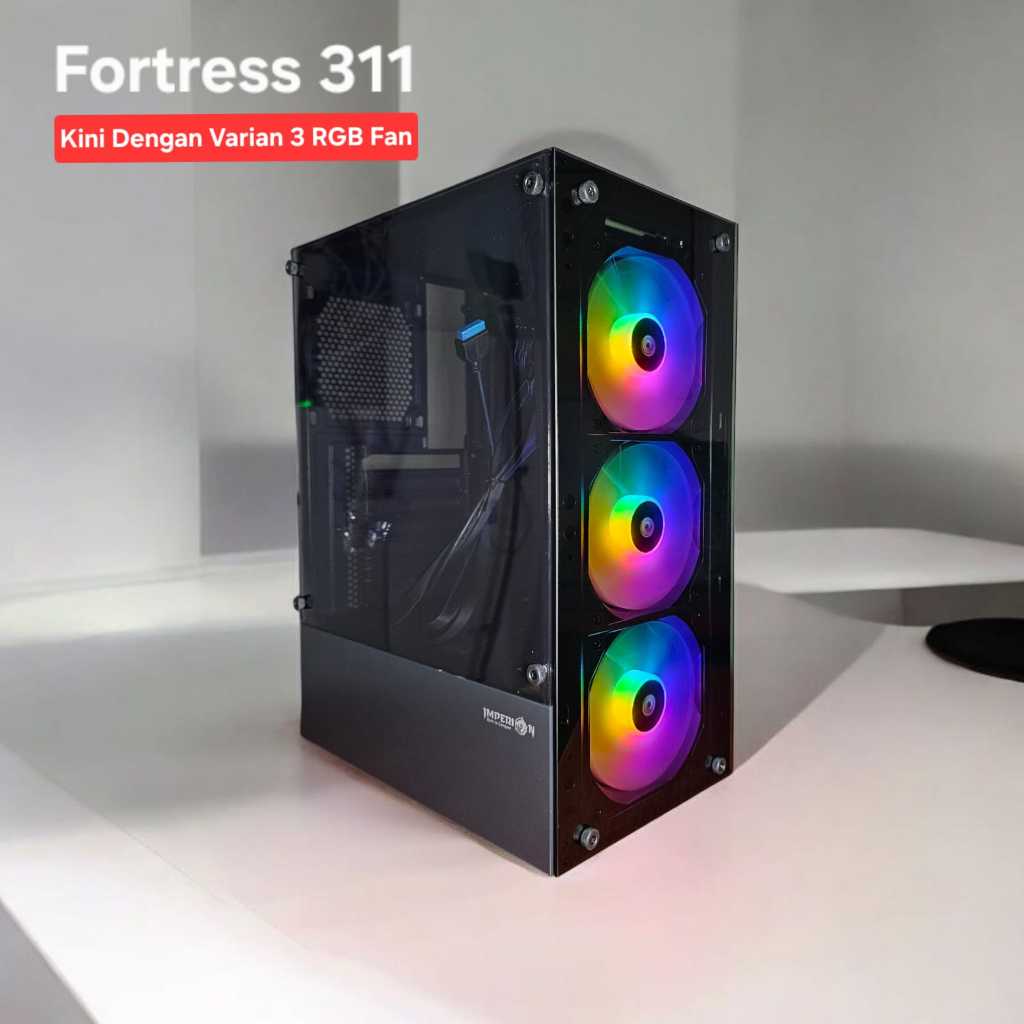 Imperion PC Case Fortress 311 FREE 3 RGB Fan