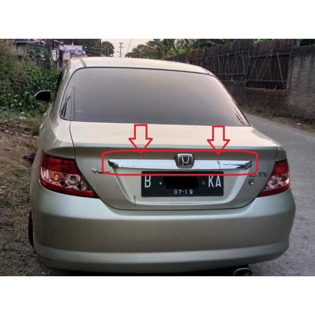 list bagasi honda city th. 2003-2004-2005