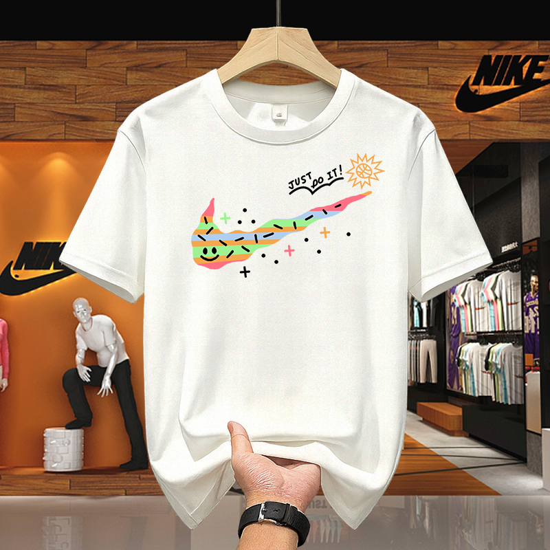 Kaos Nike Wanita/Pria Casual Streetwear Original