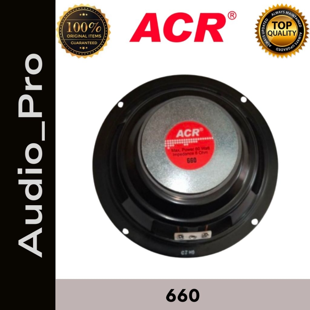 Speaker ACR 6" 660 Woofer / Speaker ACR 6inch ACR 660 Woofer