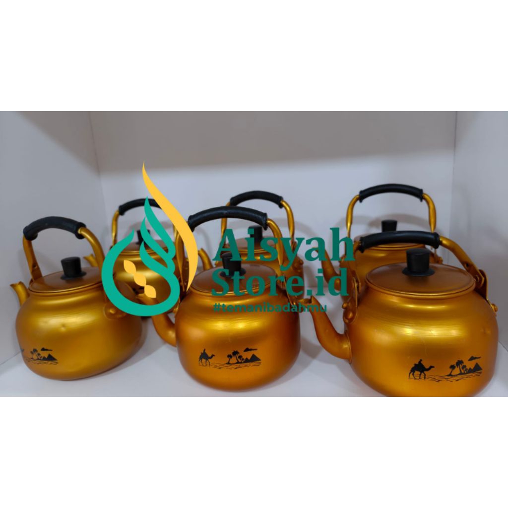 Teko Arab Ceret Arab Premium Warna Gold