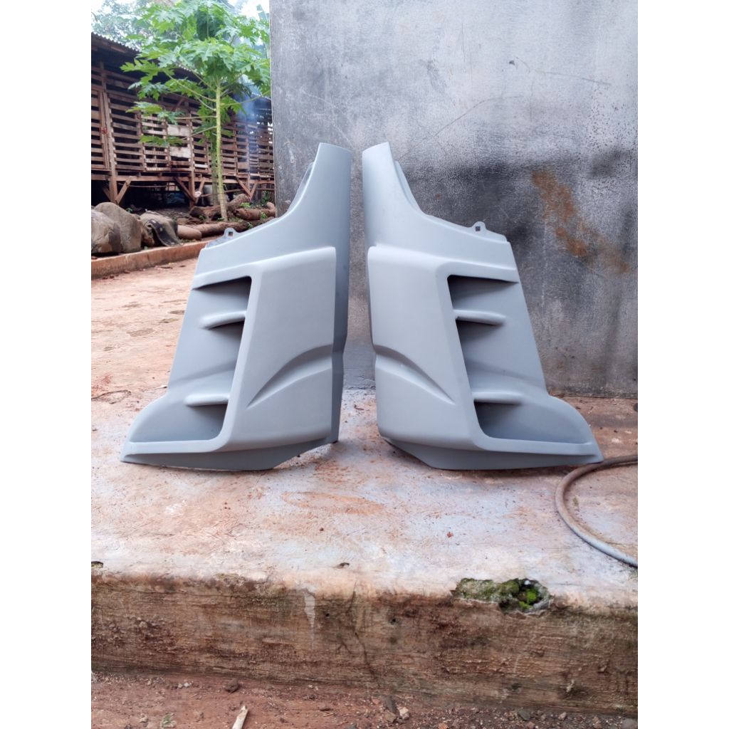 Pipi truk canter lobang 3 model bobok lis plat besi