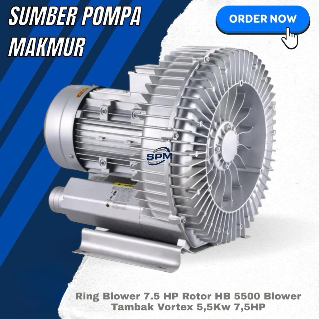 ring blower 5500 watt Ring Blower 5,5kw Ring Blower 7,5Hp Blower Kolam