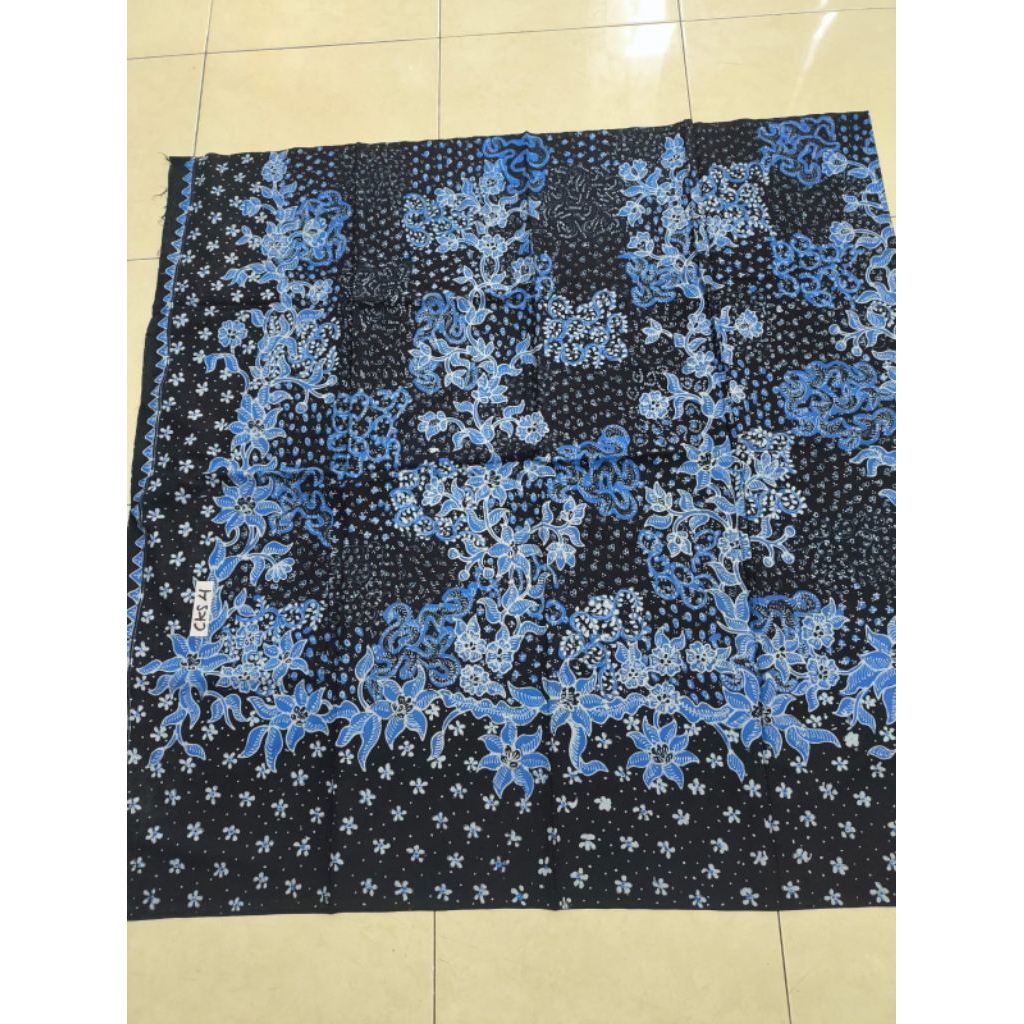 KAIN PANJANG KODE CK  KRECAK SISIK TERANG BULAN BATIK TULIS LASEM