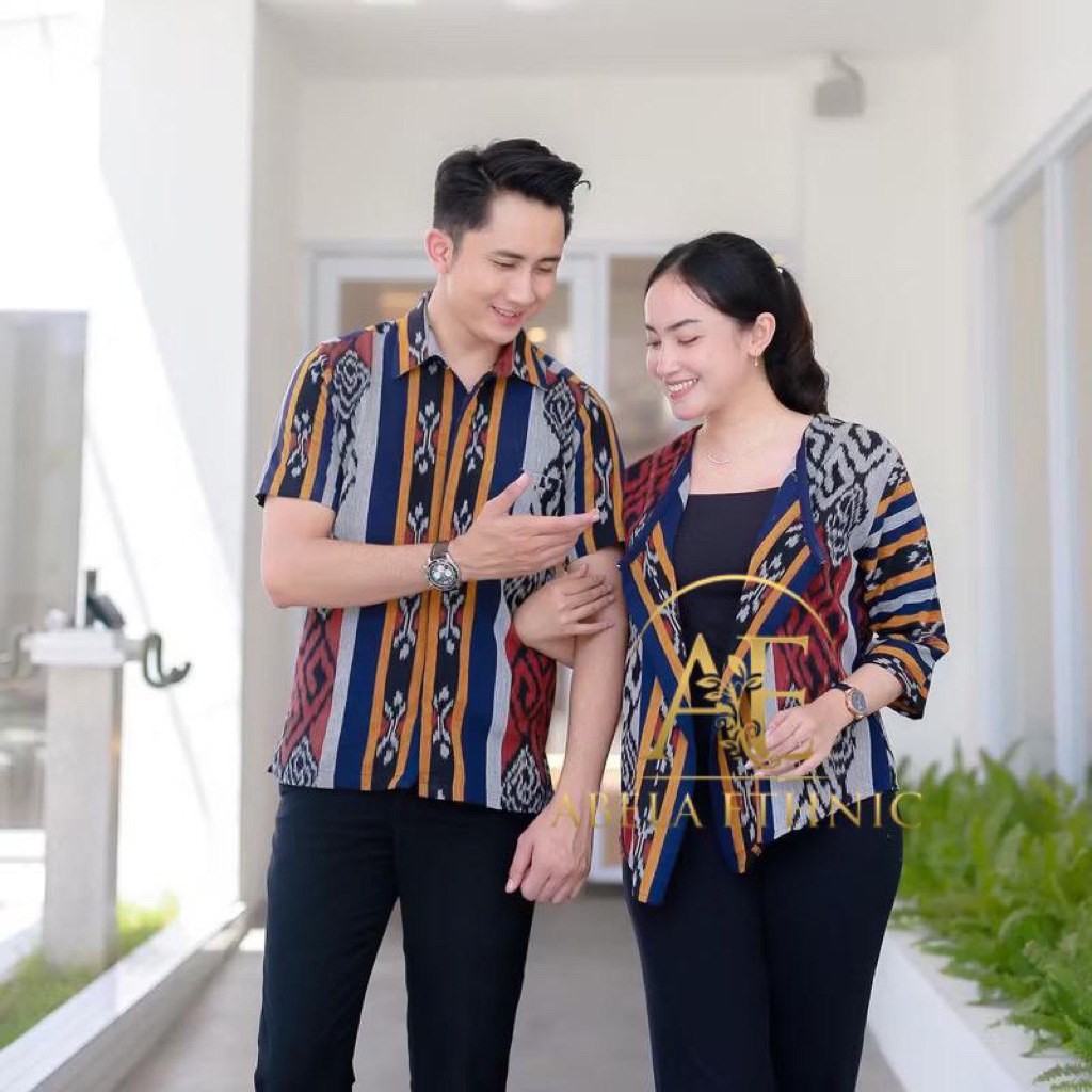 BAJU TENUN COUPLE - OUTER TENUN - OUTER ETHNIC - BAJU TENUN COUPLE -  BAJU TENUN PREWEDDING