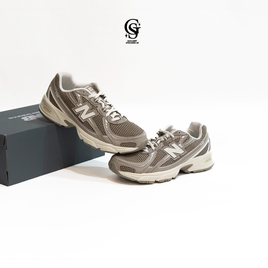 New Balance 740 Bungee Lace Brown Beige (GS) Original