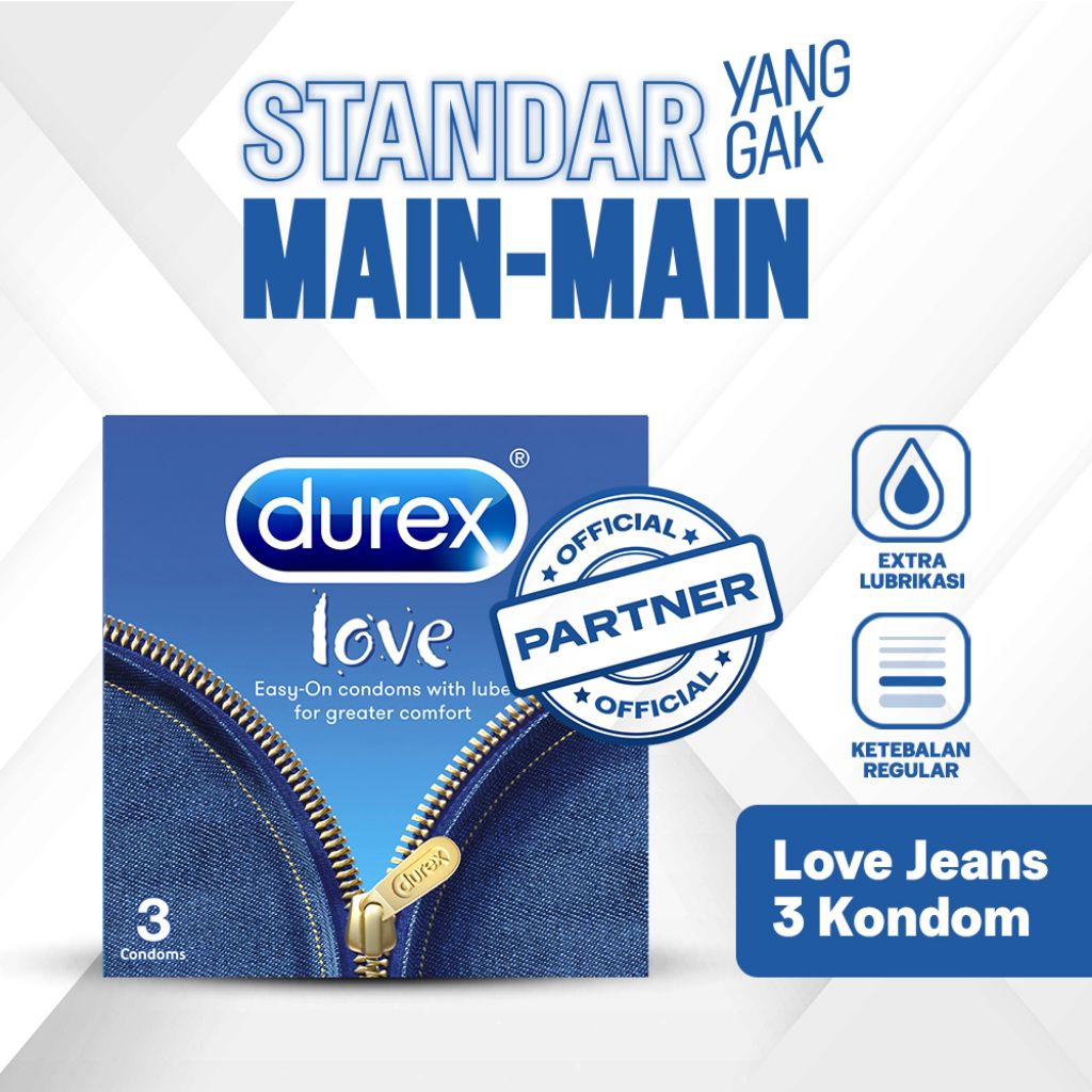 Kondom Durex Love isi 3 / Condom Durex