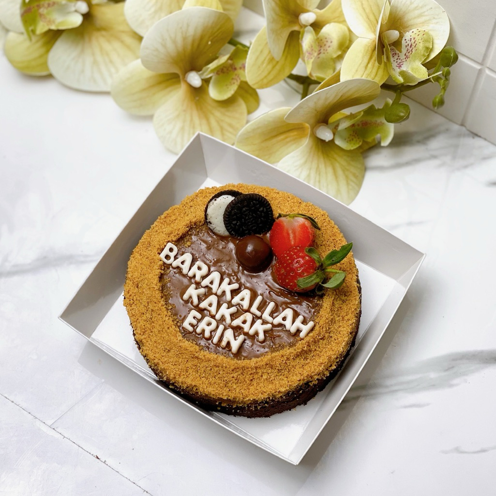 (PO 1 HARI) Mini Brownies Birthday | Alana Brownies | Kue Ulang Tahun