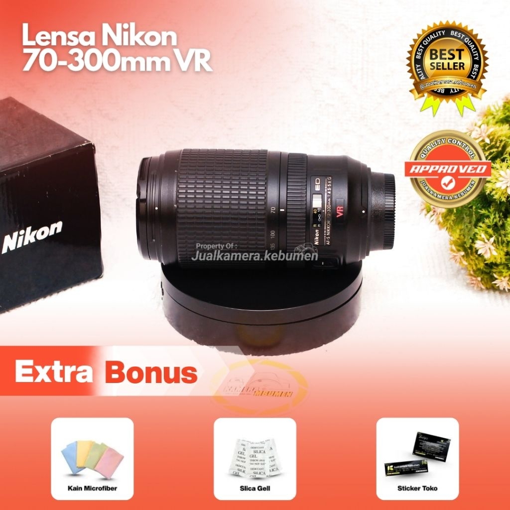 NIKON AFS 70-300 VR F/4.5-5.56G NIKON 70-300MM VR