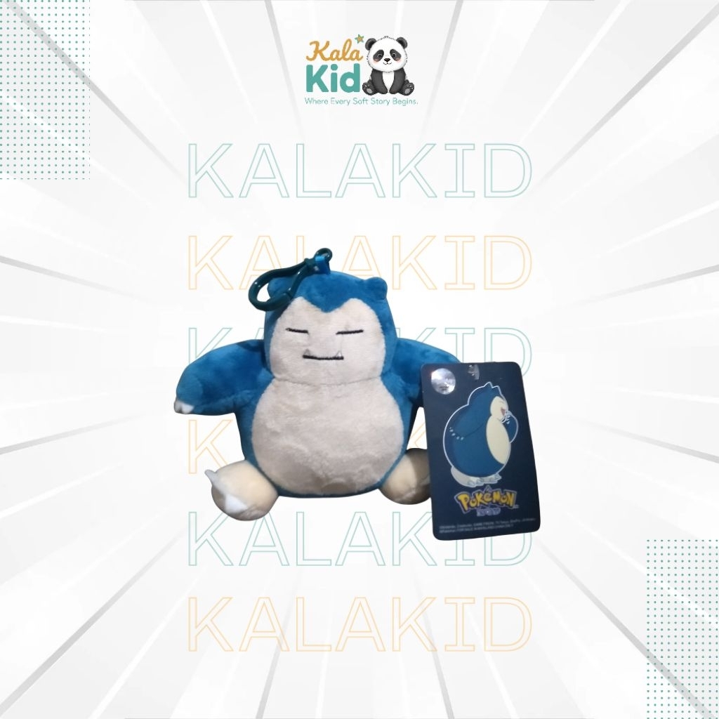 FUNCLAW POKEMON SNORLAX KEYCHAIN ORIGINAL