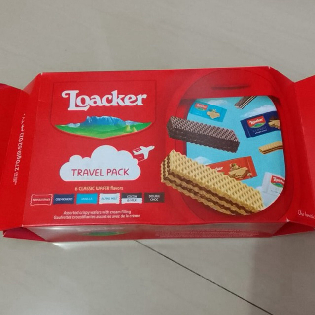 LOACKER CLASSIC WAFER TRAVEL PACK