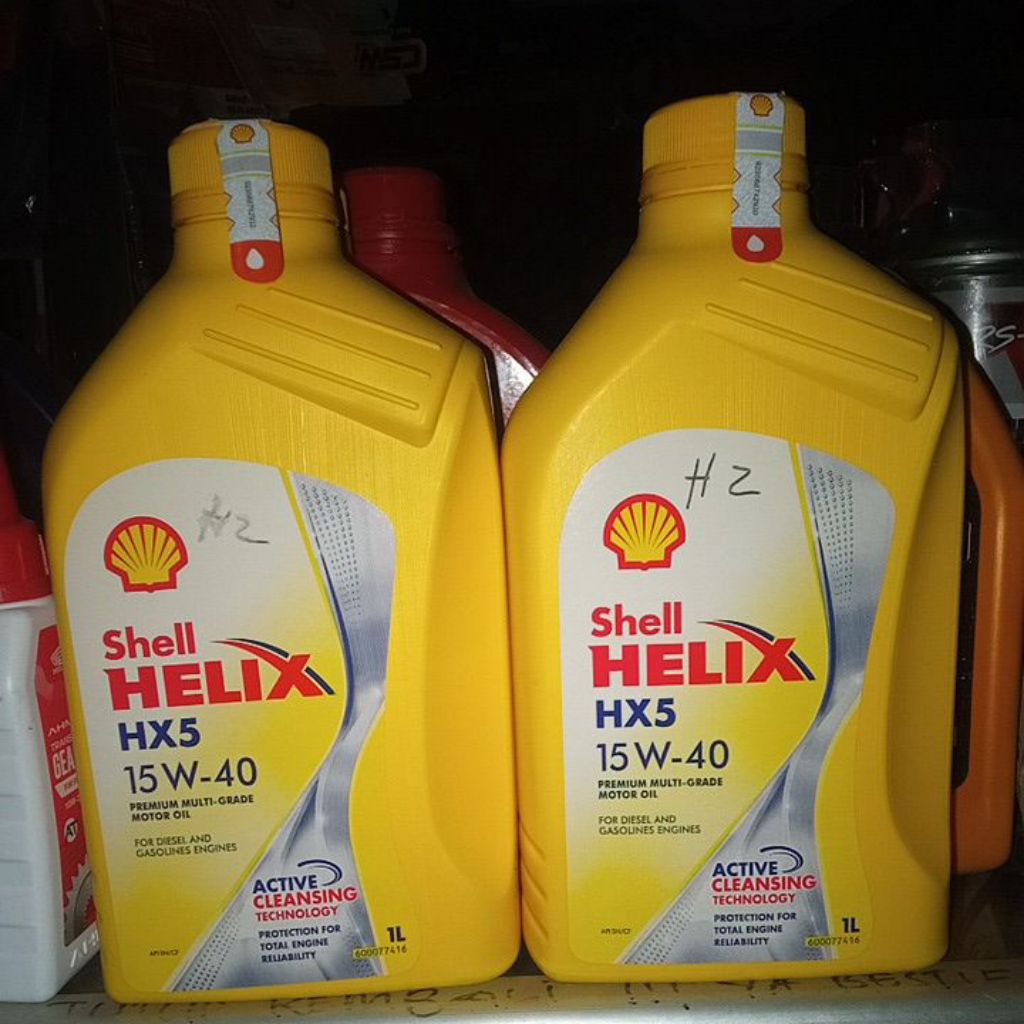 oli Shell HELIX 15W-40 1Liter original