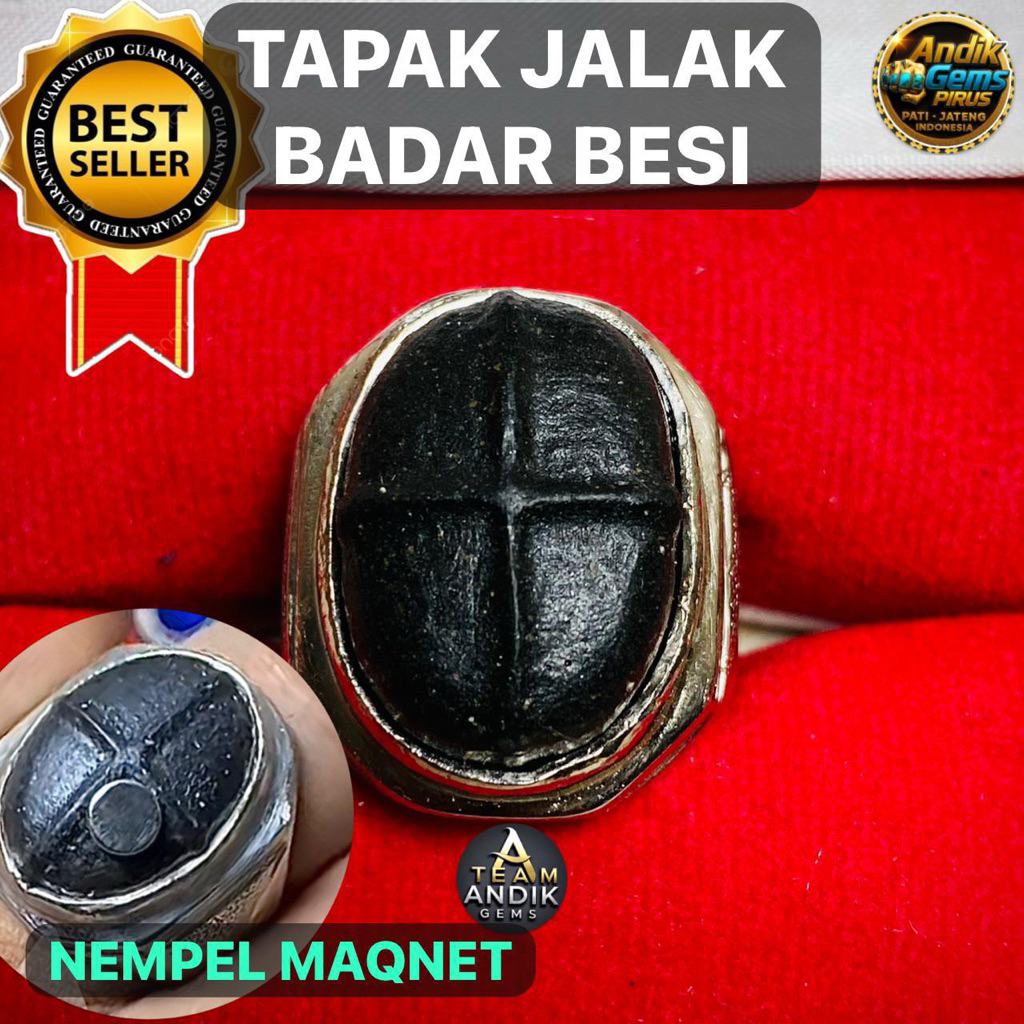 BATU CINCIN BADAR BESI TAPAK JALAK