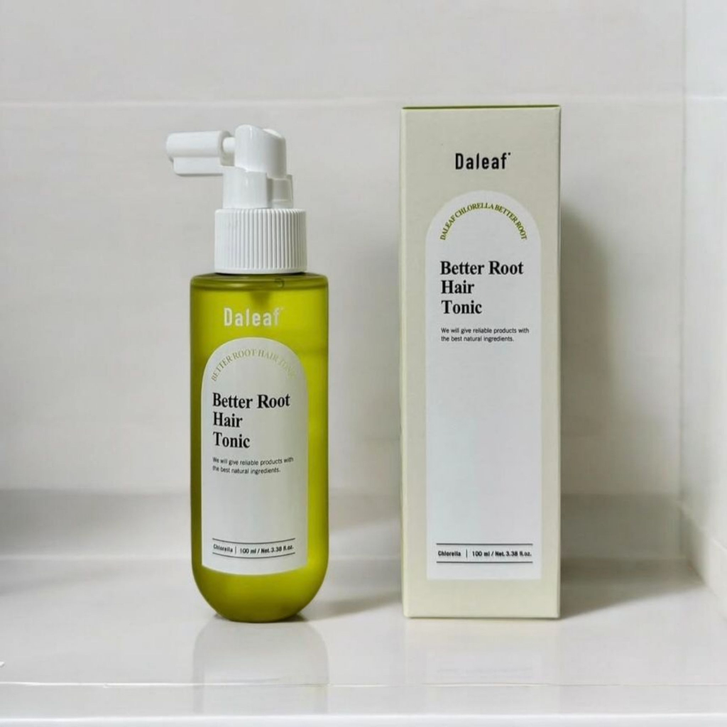 Daleaf Chlorella Better Root Hair Tonic 100ml 50ml