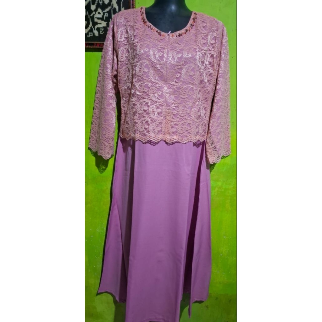 PL Gamis brukat