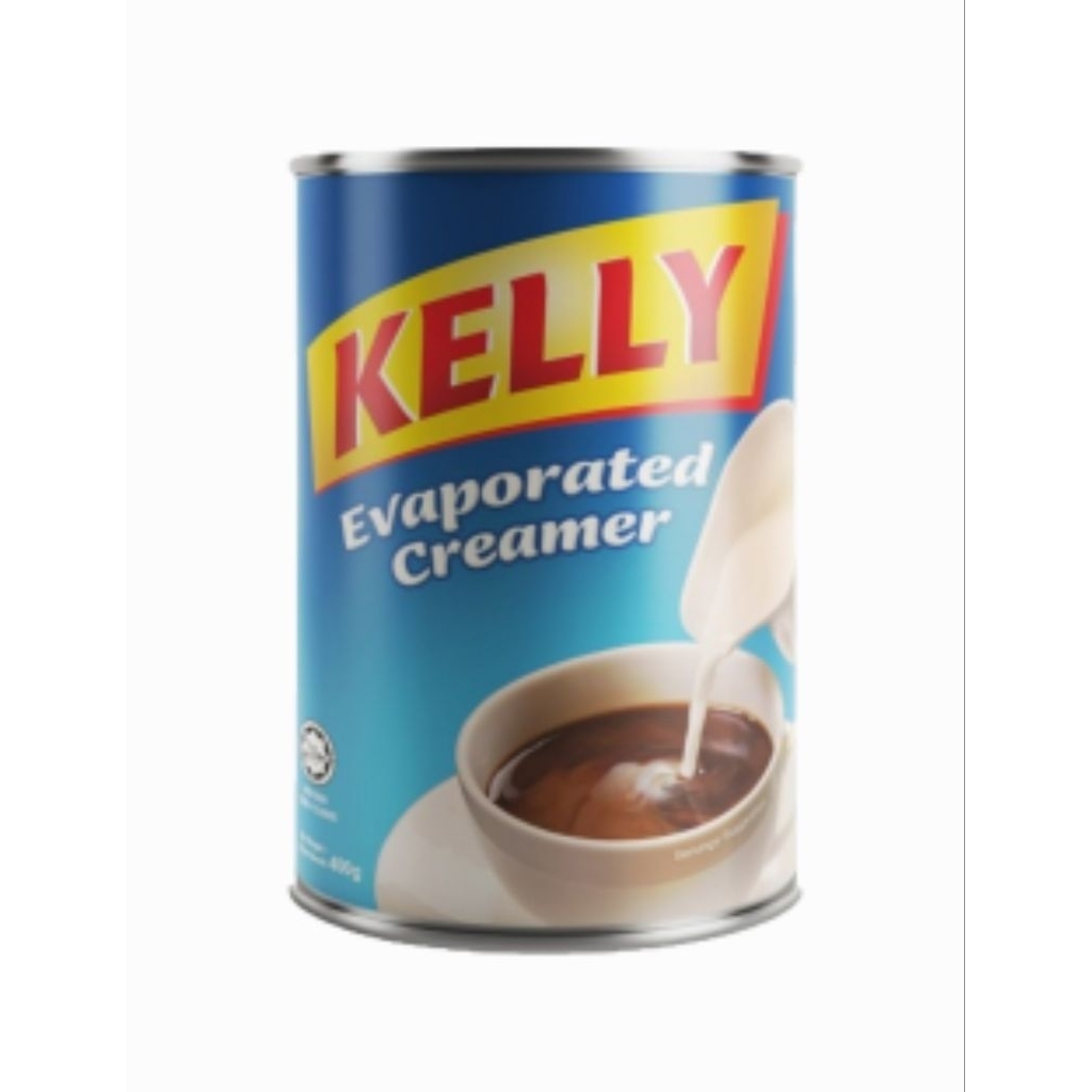 Kelly Evaporated Creamer 400gr Susu Evaporasi Kaleng Premium
